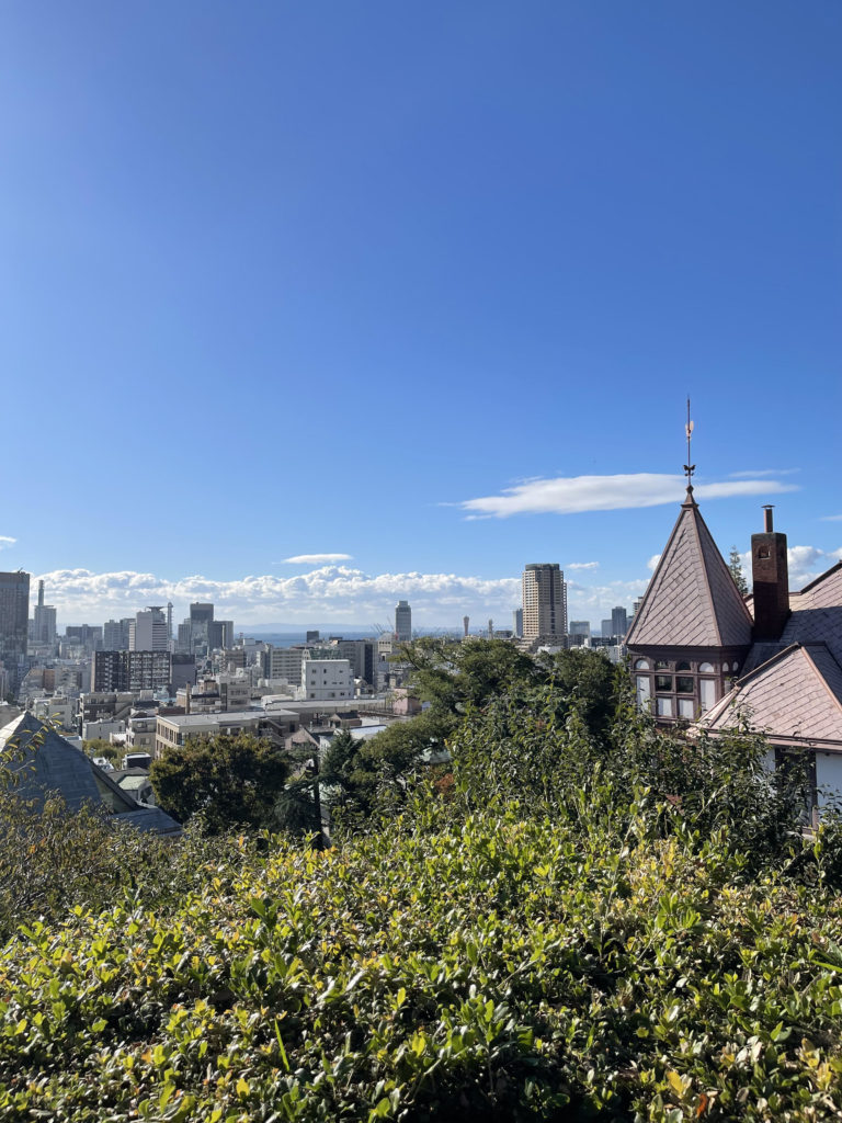 境内からみた景色